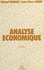 Roland Granier et Jean-Pierre Giran - Analyse économique.