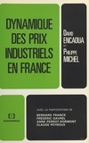 David Encaoua et Philippe Michel - Dynamique des prix industriels en France.