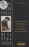 Luc Villepontoux - L'apprentissage différencié à l'école élémentaire : méthodologie.