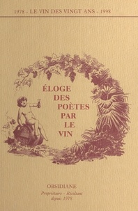  Collectif - Éloge des poètes par le vin.