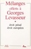  Collectif - Melanges Offerts A Georges Levasseur : Droit Penal Droit Europeen.