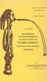 Lucien Demesse - Changements techno-économiques et sociaux chez les Pygmées babinga (Nord Congo et Sud Centrafrique) : Annexes.