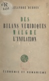 Alexandre Dubois - Des bilans véridiques malgré l'inflation.