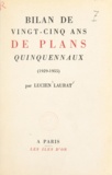 Lucien Laurat - Bilan de vingt-cinq ans de plans quinquennaux, 1929-1955.