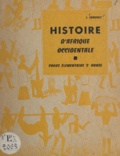 Jean Ernoult - Histoire d'Afrique occidentale - Cours élémentaire 2e année.