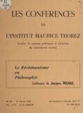 A. Moine et Jacques Milhau - Lénine devant le révisionnisme en philosophie.