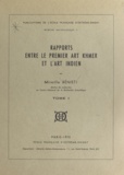 Mireille Benisti - Mémoire archéologique (1) - Rapports entre le premier art khmer et l'art indien.