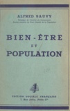 Alfred Sauvy - Bien-être et population.