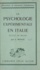 A. Manoil - La psychologie expérimentale en Italie : école de Milan.