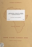  Institut d'études politiques d et Denis-Constant Martin - Constellation, satellites, systèmes : enjeux régionaux, enjeux continentaux en Afrique Australe.