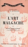  CNRS et Marcelle Urbain-Faublée - L'art malgache.