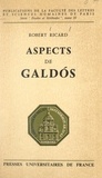  Faculté des Lettres et Science et Robert Ricard - Aspects de Galdós.