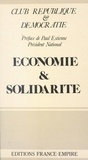 Marcel Ruby et Paul Estienne - Économie et solidarité.