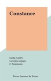 Sacha Guitry et Georges Lepape - Constance.