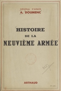 Aimé Doumenc - Histoire de la neuvième armée.