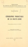 Pierre Nauton et Jean-Baptiste Martin - Géographie phonétique de la Haute-Loire.