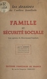 R. Monnin - Famille et Sécurité sociale - Les options du Mouvement familial.