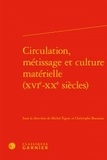 Michel Figeac et Christophe Bouneau - Circulation, métissage et culture matérielle (XVIe-XXe siècles).
