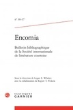 Logan-E Whalen et Rupert-T Pickens - Encomia N° 36-37/2012-2013 : .