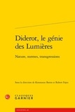 Konstanze Baron et Robert Fajen - Diderot, le génie des Lumières - Nature, normes, transgressions.