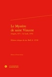 Xavier Leroux - Le Mystère de saint Vincent.