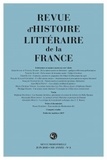  Classiques Garnier - Revue d'histoire littéraire de la France N° 2, 2018 : .