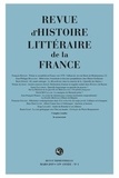  Classiques Garnier - Revue d'histoire littéraire de la France N° 1/2019 : .