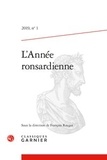 François Rouget - L'Année ronsardienne N° 1/2019 : .