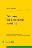 Claudio Napoleoni - Discours sur l'économie politique.