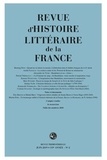  Classiques Garnier - Revue d'histoire littéraire de la France N° 2/2019 : 119e année.