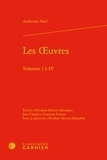 Ambroise Paré - Les Œuvres - Volumes 1 à 4.