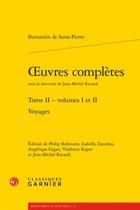  Bernardin de Saint-Pierre - Oeuvres complètes - Tome 2, Voyages.
