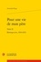 Armande Ponge - Pour une vie de mon père - Tome 2, Rétrospective, 1919-1939.