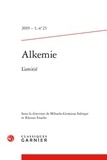  Classiques Garnier - Alkemie N° 23/2019-1 : L'amitié.