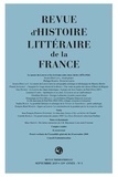  Classiques Garnier - Revue d'histoire littéraire de la France N° 3, 2019 : .