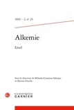  Classiques Garnier - Alkemie N° 24/2019-2 : L'exil.