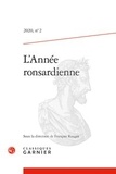 François Rouget - L'Année ronsardienne N° 2/2020 : .