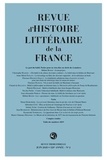 Alain Génetiot - Revue d'histoire littéraire de la France N° 2, juin 2020 : Le pari du babil - Parler pour ne rien dire au siècle des Lumières.