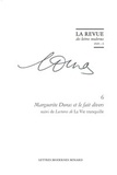  Classiques Garnier - La Revue des lettres modernes N° 6/2020 : Marguerite Duras et le fait divers - Suivi de lectures de la vie tranquille.