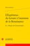 Etienne Jouhaud - L'Expérience du Levant à l'automne de la Renaissance - Le "Voyage de Constantinople".
