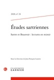 Jean-François Louette - Etudes sartriennes N° 24/2020 : Sartre et Beauvoir : lectures en miroir.