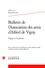 Sylvain Ledda et Guillaume Cousin - Bulletin de l'Association des amis d'Alfred de Vigny N° 3/2018 : Vigny et la presse.