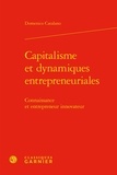 Domenico Catalano - Capitalisme et dynamiques entrepreneuriales - Connaissance et entrepreneur innovateur.