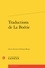 Romain Menini - Traductions de La Boétie.