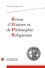  Classiques Garnier - Revue d'Histoire et de Philosophie Religieuses N° 2/2022 : .
