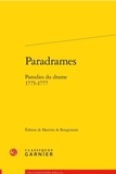 Martine de Rougemont - Paradrames - Parodies du drame 1775-1777.