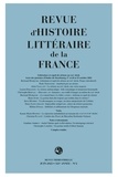  Classiques Garnier - Revue d'histoire littéraire de la France N° 2, avril 2023 : Varia.