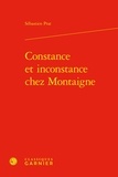 Sébastien Prat - Constance et inconstance chez Montaigne.