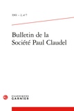  Classiques Garnier - Bulletin de la société Paul Claudel N° 7, 1961-2 : .