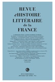  Classiques Garnier - Revue d'histoire littéraire de la France N° 2, 2024 : Varia.
